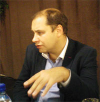 Директор петербургской книжной сети «Буквоед» Денис Котов