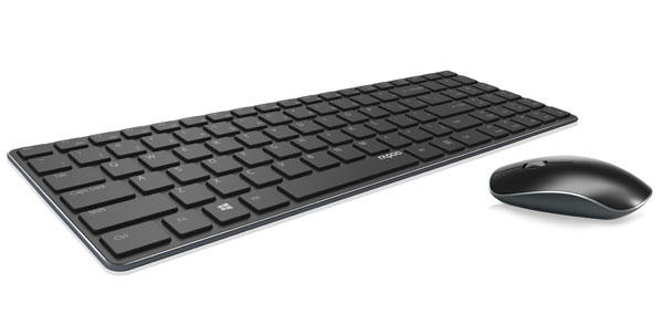 Набор из беспроводных мыши и клавиатуры Rapoo 9300Р